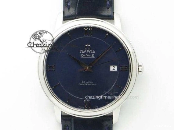 0320 Sophisticated Planet Ocean Master Chronometer Chrono SS OM 1:1 Best Edition Orange On SS Bracelet A 8156